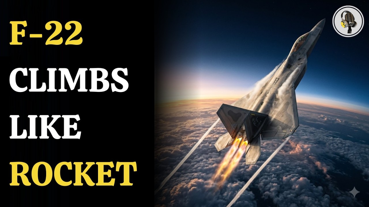 How the F-22 Climbs at 62,000 Feet Per Minute | WION Podcast