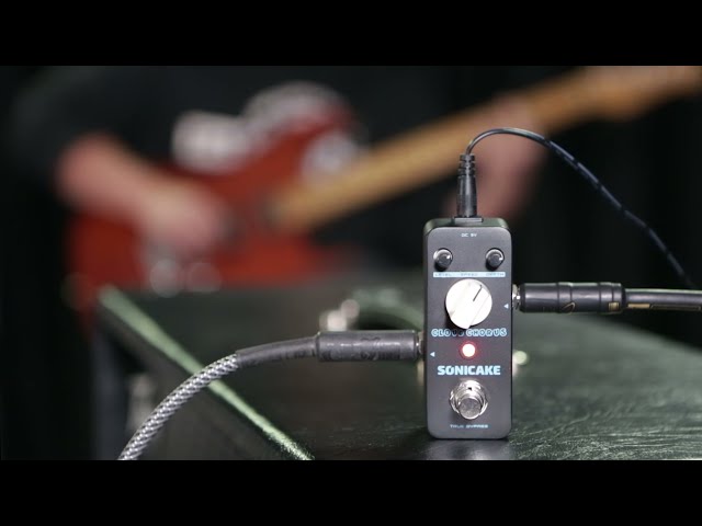 Vídeo relacionado con SONICAKE Chorus Pedal de efectos de guitarra Clásico BBD Analog Cloud Chorus