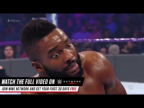 Cedric Alexander vs  Noam Dar  WWE 205 Live, Jan  10, 2017#53