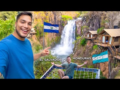 Así es el ÚNICO AIRBNB que está en 2 países AL MISMO TIEMPO 🇸🇻🇭🇳