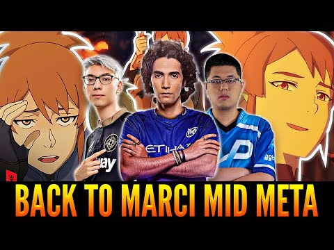 SUMAIL Back To The Old Meta MARCI Mid | Team Up With ETERNALENVY And GUNNAR | Dota 2