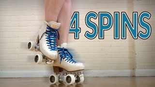 Learn These 4 Roller Skating Spins – One for Each Wheel!