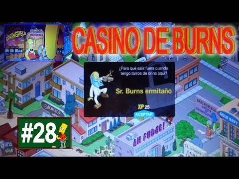 Los Simpson Springfield "Casino de Burns - Cap. 28 - El Señor Burns ermitaño" por Tony