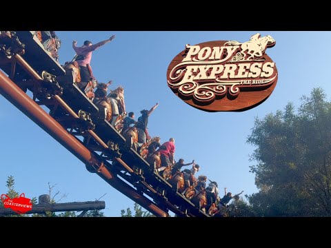 Pony Express Roller Coaster - Knott's Berry Farm - Motocoaster