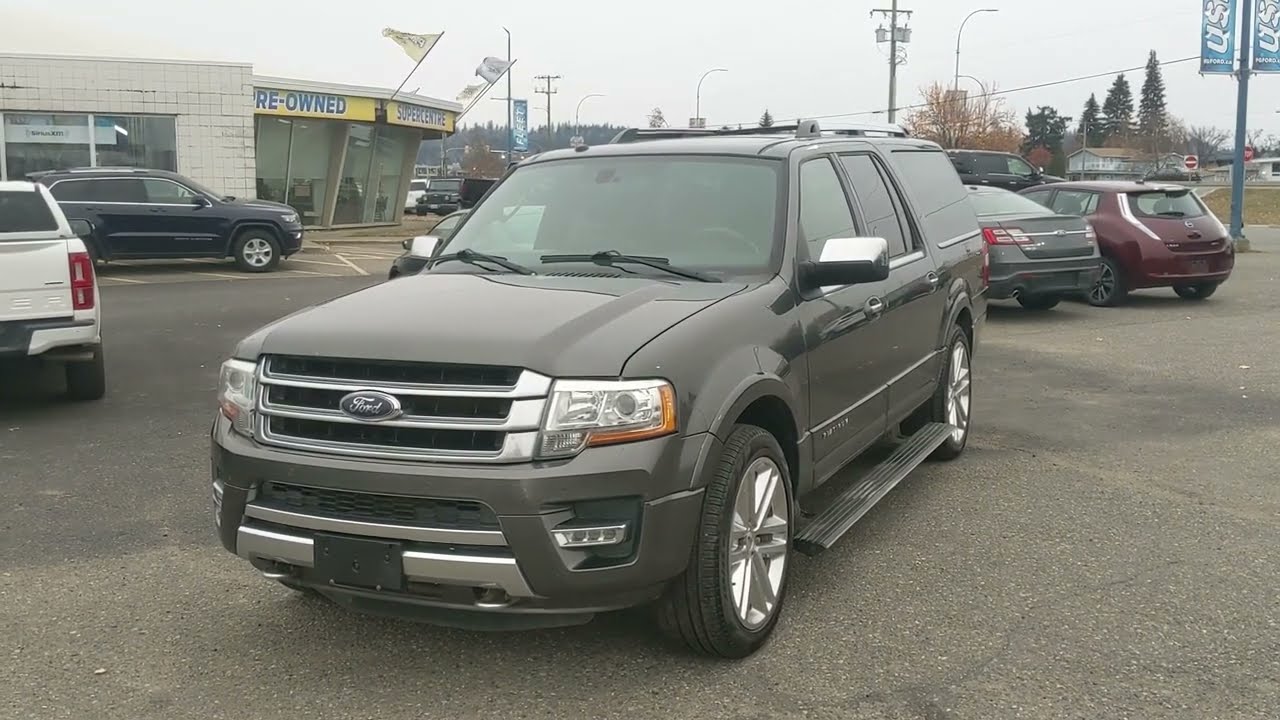 2016 Ford Expedition Max Platinum Walk-Around | Stock ...