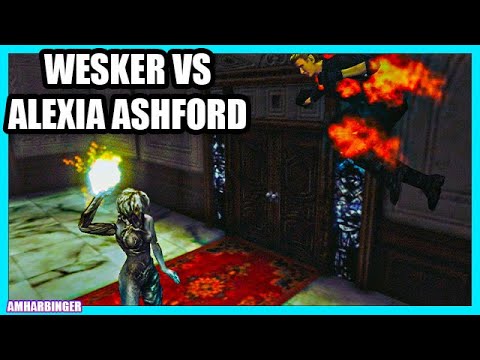 Resident Evil Code Veronica X Wesker vs Alexia Ashford / Boss Fight Guide