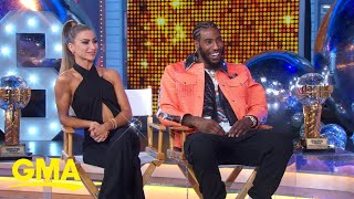 Iman Shumpert and Daniella Karagach talk historic &#39;Dancing With the Stars&#39; win l GMA