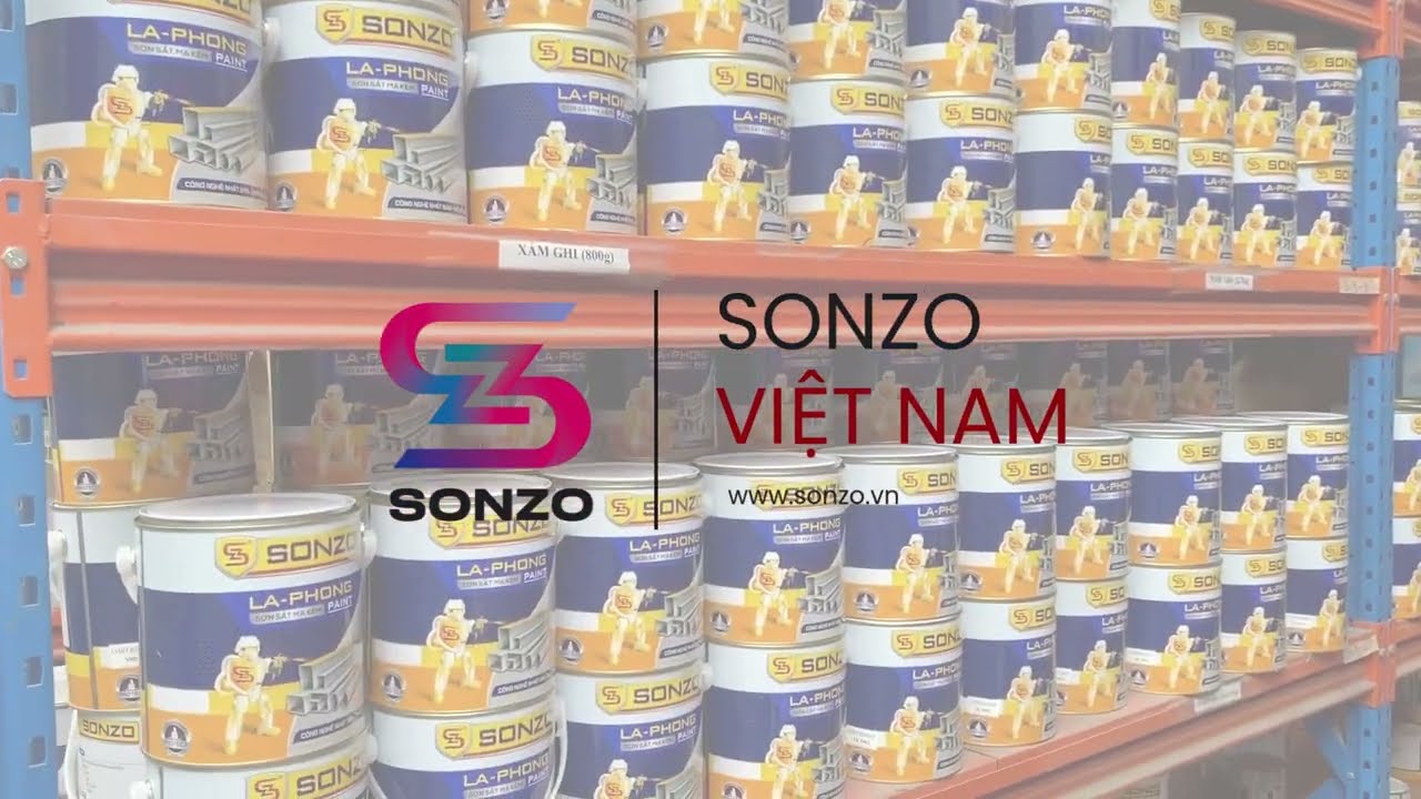 Video giới thiệu Công ty SONZO Việt Nam và hoạt động sản xuất sơn