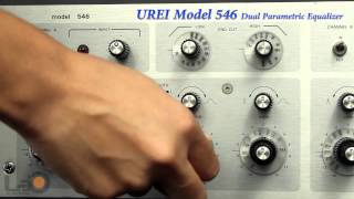 Video thumbnail for UREI MODEL 546 Dual Parametric Equalizer by LaJazzAudio