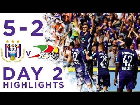 RSCA 5-2 KV Oostende Highlights 05/08/2018