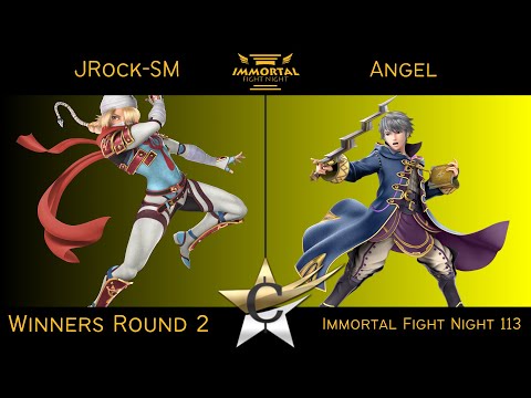 Immortal Fight Night 113 Winners Round 2 - JRock-SM (Sheik) vs Angel (Robin) Smash Ultimate - SSBU