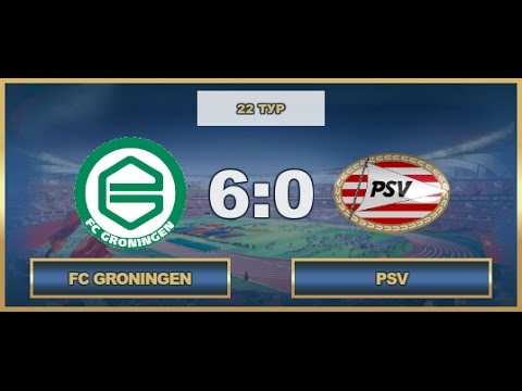 AFL. Benelux. Premier Division. Tour 22. Groningen - PSV