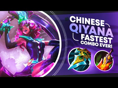 1800LP CHINESE Qiyana is TERRIFYING *FASTEST COMBO'S EVER*