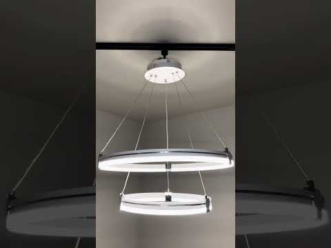 Миниатюра изображения товара Потолочный светильник Aitin-Pro D6043/2 (белый/серебро)