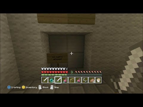Minecraft Xbox- Disney Land Hunger Games- No Matt's Allowed