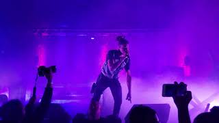 Joey Bada$$ starts show with ROCKABYE BABY. San Diego SOMA 5/3/2018