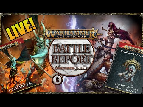 New Generals Handbook Batrep: Sylvaneth vs Daughters of Khaine - Warhammer: Age of Sigmar
