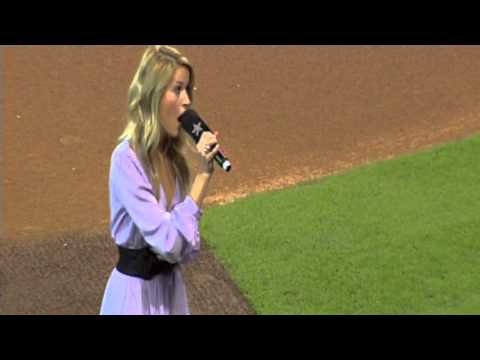 Katie Marino, National Anthem for the Houston Astros
