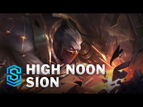 High Noon Sion Skin Spotlight - League of Legends