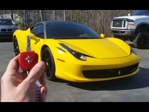 2011 Ferrari 458 Italia: Start up, Exhaust, Test Drive and Review