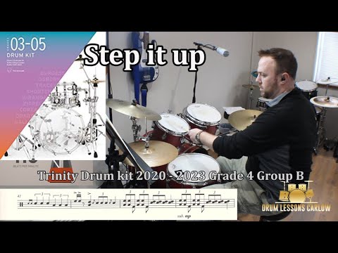 step it up - Trinity Drum kit Grade 4 B 2013 - 2019