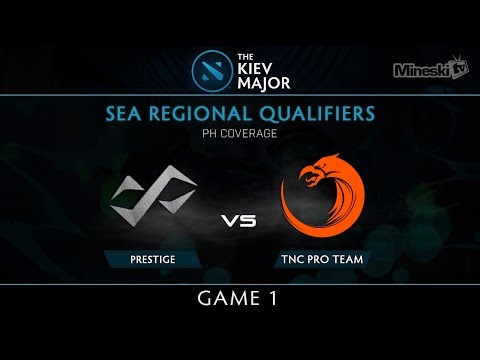 Prestige vs TNC Pro Team | Kiev Major Regional Qualifier | Group Stage | Best of 1 | Game 1