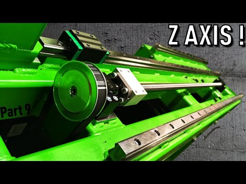 Z Axis! - DIY CNC Metal Lathe Build! #9