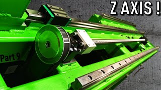 Z轴！- DIY CNC金属车床！#9