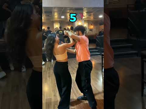 Bachata combo for intermediate level - bachata tutorial by Tali y Leeoz #sports #bachata #tutorial