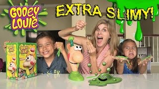 GOOEY LOUIE with EXTRA SLIME!!! Super Messy Louie Brains!