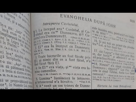 Intruparea Cuvântului Ioan 1:1-18