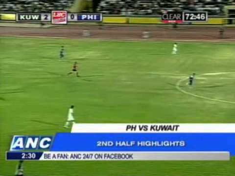 Highlights of 2nd half match between Azkals-Kuwait 1st leg World Cup Qualifier