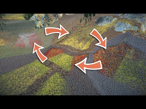 Crossroads Battle: Orcs - Generals - Samurai - Spearmen - UEBS 2