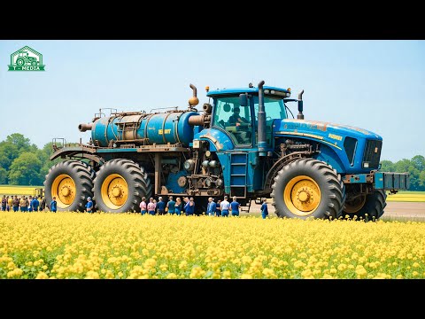 55 Alte Landmaschinen, Die Nach 50 Jahren Noch Kraftvoll Arbeiten!  Auf Einem Anderen Level Sind