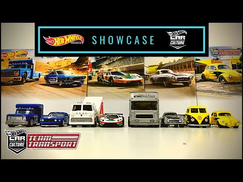 Showcase - Hot Wheels 2020 Car Culture Team Transport Mix H