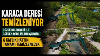Karaca Deresi Temizleniyor