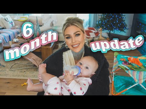 👶🏼 6 Month Baby Update! + Activities You Can Do With Your 6 Month Old!