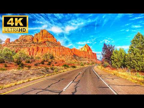 Sedona's MOST BREATHTAKING Drive EVER | Red Rock Scenic Byway in 4K