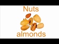 Fruit and Nuts Learn English