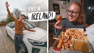 Our Ireland Road Trip BEGINS! + Trying a "Spice Bag"?? 🇮🇪