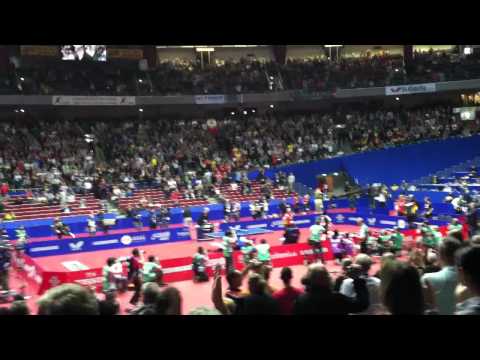 Boll vs Mizutani courtside (2012 WTTTC Dortmund)