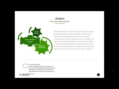 What is Autism - Sneak Peak at Autism Therapy (ABA) Webinar