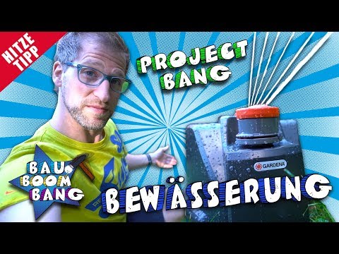 Wasser los!! Der Gardena Aquacontour!! Unbox und Wetshirt / Projekt Bang / Gartenbewässerung /Garten