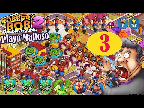 Robbery Bob 2: Double Trouble Use Teleportation Mine Shamville Level 1-10