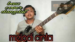 Download lagu melodi cinta || bass cover dangdut koplo rhoma irama mp3