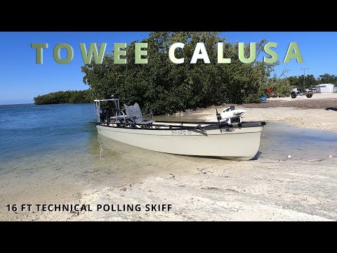 The best technical polling skiff for the money.$$$$ TOWEE(crossover skiff)