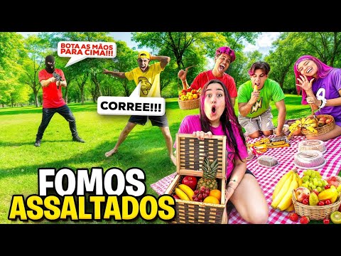 FOMOS ASS4LTAD0S NO DIA DO PIQUENIQUE *Levaram tudo ? 