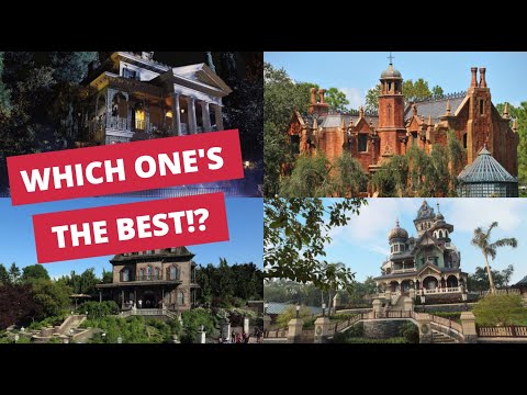 HAUNTED MANSIONS AROUND THE WORLD | WHICH ONE'S THE BEST?