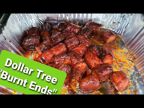Dollar Tree Poor Man's Smoked Hot Dog Burnt Ends! Cheap eats! Pit Boss Traegar Pellet Smoker Grill