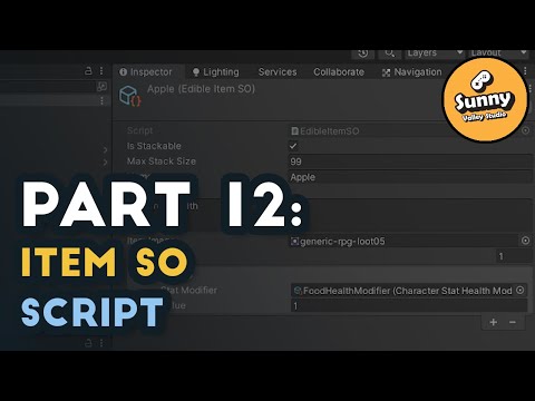 ItemSO script - Inventory System in Unity tutorial P12